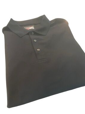 Grand Slam Black Men's Polo Shirt with Three-Button Placket size Xl like new